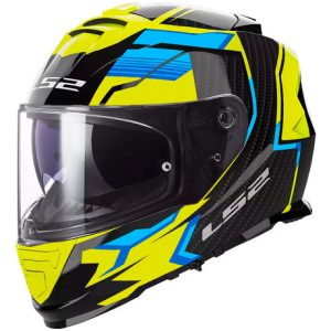 Casco Ls2 Integral Ff800 Tracker Black H-v Yellow