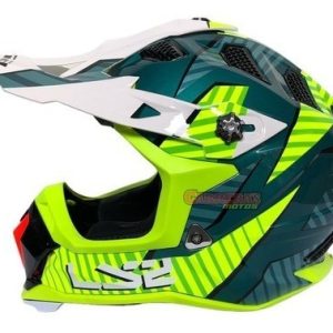 Casco Ls2 Cross Mx700 Astro Gloss Cobalt Talle L